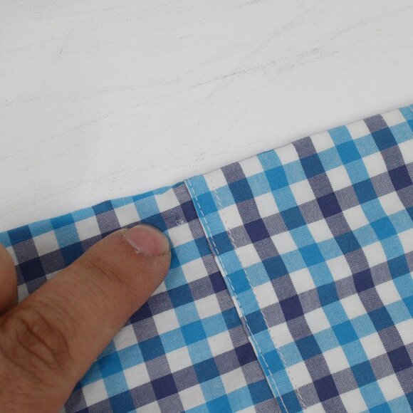 NWT J Crew shirt mens XS 2 Ply Cotton Shirting Button Down gingham Plaid Classic - Picture 8 of 13